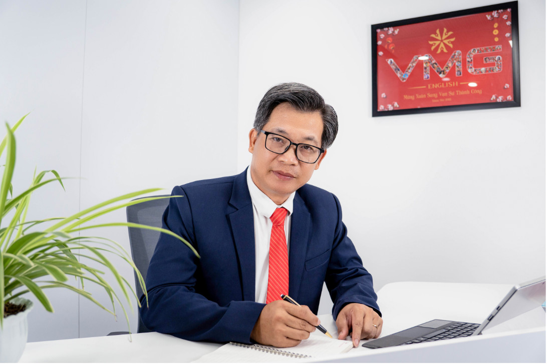 Ông Nguyễn Quốc Khánh – Chủ tịch kiêm Tổng giám đốc Tập đoàn Giáo dục Việt Mỹ VMG